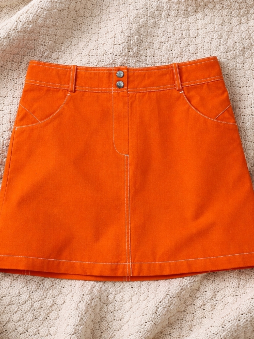 Cutter & Buck  Orange Golf Skort